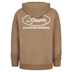 47 brand - San Antonio Spurs '47 Triple Double Foundation Premium Hoodie Sweatshirt - Khaki