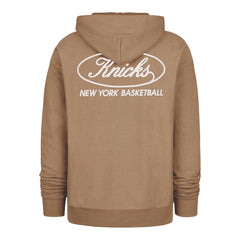 47 brand - New York Knicks '47 Triple Double Foundation Premium Hoodie Sweatshirt - Khaki