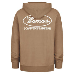 47 brand - Golden State Warriors '47 Triple Double Foundation Premium Hoodie Sweatshirt - Khaki