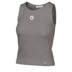 47 brand - Boston Celtics '47 Women's Cropped Skyhook Baby Rib Tank - Gray