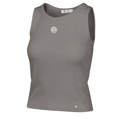 47 brand - Dallas Mavericks '47 Women's Cropped Skyhook Baby Rib Tank - Gray