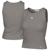 47 brand - Golden State Warriors '47 Women's Cropped Skyhook Baby Rib Tank - Gray
