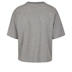 47 brand - New York Knicks '47 Women's Pivot Drop Needle Cropped T-Shirt - Gray