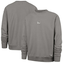 47 brand - Golden State Warriors '47 Offside Foundation Crew Neck Sweatshirt - Gray