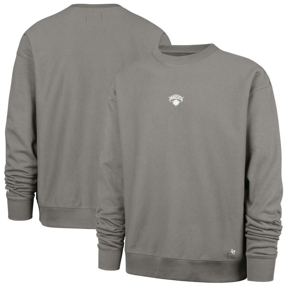 47 brand - New York Knicks '47 Offside Foundation Crew Neck Sweatshirt - Gray