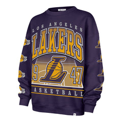 47 brand - Los Angeles Lakers '47 Women's Go Big Oversized Sweatshirt - Purple