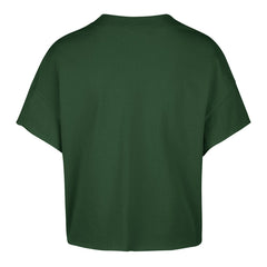 47 brand - Milwaukee Bucks '47 Women's Elation Oversized Notch Neck T-Shirt - Hunter Green