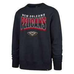 47 brand - New Orleans Pelicans '47 Unisex Brush By Headline Crewneck Sweatshirt - Navy