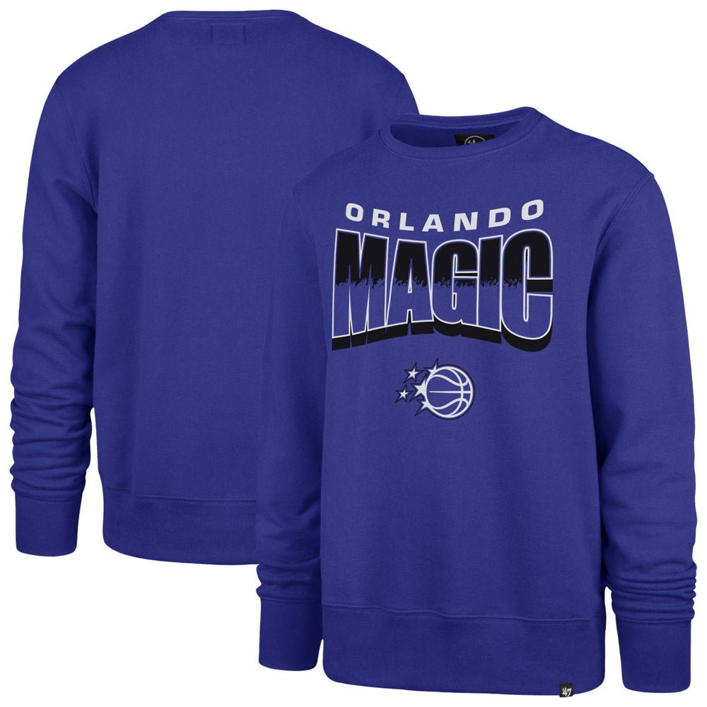 47 brand - Orlando Magic '47 Unisex Brush By Headline Crewneck Sweatshirt - Blue
