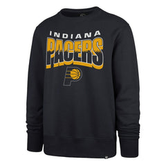 47 brand - Indiana Pacers '47 Unisex Brush By Headline Crewneck Sweatshirt - Navy