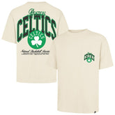 47 brand - Boston Celtics '47 Unisex Crossover Collection Foundation Pocket T-Shirt - Cream