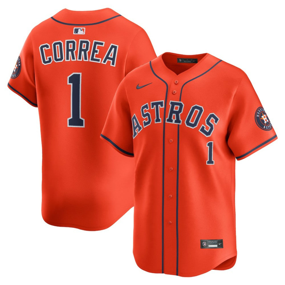 Carlos Correa Houston Astros Nike Alternate Limited Player Jersey Lifestyle