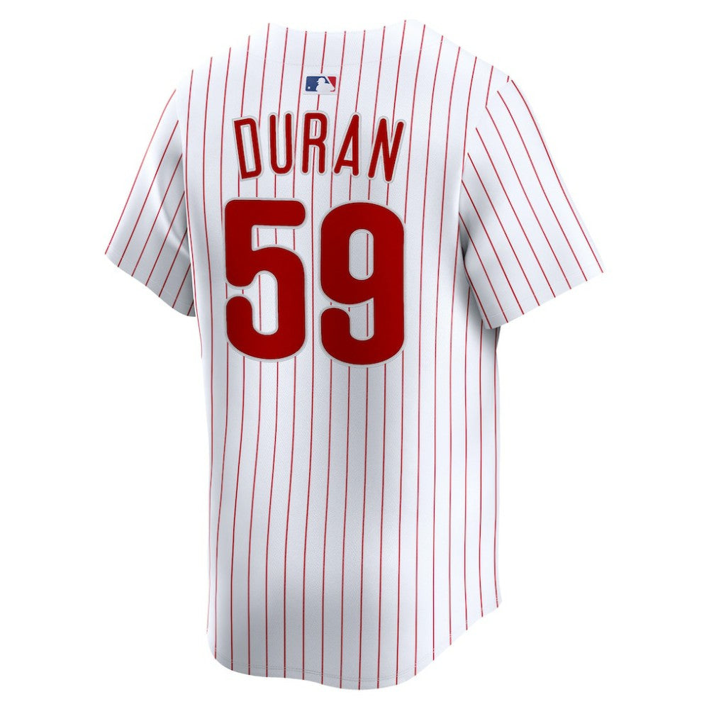 Jhoan Duran Philadelphia Phillies Nike Home Limited Player Jersey - White | MLB Jerseys