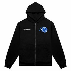 NBA - Orlando Magic Authmade Unisex Premium Boxy Full-Zip Hoodie - Black