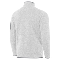 France National Team Antigua Elevate Quarter-Zip Pullover - Heather Gray