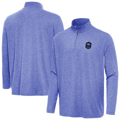 France National Team Antigua Master Quarter-Zip Pullover - Heather Royal