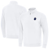 France National Team Antigua Landslide Quarter-Zip Pullover - White