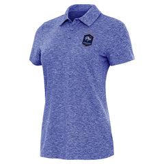 France National Team Antigua Women's Triple Shot Polo - Heather Royal