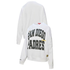 San Diego Padres Mitchell & Ness Women's Oversized Cooperstown Sweatshirt Sale