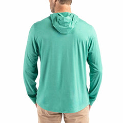 Seattle Seahawks Cutter & Buck Coastline Epic Comfort Eco Recycled Long Sleeve Hoodie T-Shirt Kelly Green - NFL