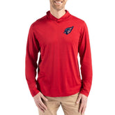 Arizona Cardinals Cutter & Buck Americana Coastline Epic Comfort Eco Recycled Long Sleeve Hoodie T-Shirt Cardinal - NFL