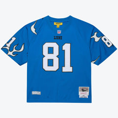 Calvin Johnson Detroit Lions x Golf Wang Unisex 2007 Legacy Fashion Jersey Blue - Mitchell & Ness