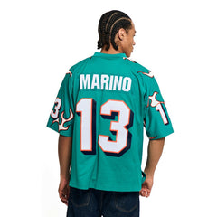 Dan Marino Miami Dolphins x Golf Wang Unisex 1984 Legacy Fashion Jersey Aqua - Mitchell & Ness