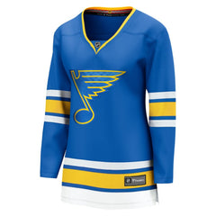 St. Louis Blues - Fanatics Women's Home Breakaway Jersey Blue