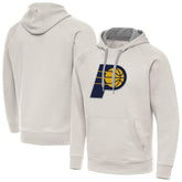 NBA - Indiana Pacers Antigua Big Logo Victory Pullover Hoodie - Cream