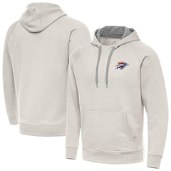 NBA - Oklahoma City Thunder Antigua Victory Pullover Hoodie - Cream