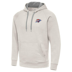 NBA - Oklahoma City Thunder Antigua Victory Pullover Hoodie - Cream