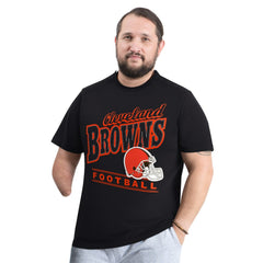 Cleveland Browns G-III Sports by Carl Banks Adaptive Headliner Graphic T-Shirt Black - NFL