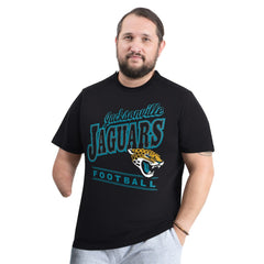 Jacksonville Jaguars G-III Sports by Carl Banks Adaptive Headliner Graphic T-Shirt Black - NFL