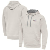 Washington Capitals Antigua Victory Pullover Hoodie Cream