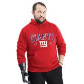 New York Giants G-III Sports by Carl Banks Adaptive Team Spirit Graphic Fleece Pullover Hoodie Red - NFL
