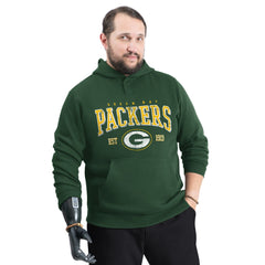 Green Bay Packers G-III Sports by Carl Banks Adaptive Team Spirit Graphic Fleece Pullover Hoodie Green - NFL