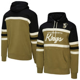 Mitchell & Ness - Sacramento Kings Double Clutch Head Coach Hoodie - Olive/Black