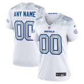 Buffalo Bills Women's 2025 Rivalries Collection Custom Game Jersey White - Nike