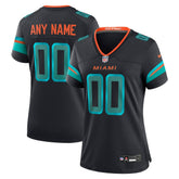 Miami Dolphins Women's 2025 Rivalries Collection Custom Game Jersey Pitch Blue - Nike