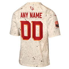 Arizona Cardinals Youth 2025 Rivalries Collection Custom Game Jersey Natural - Nike