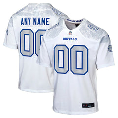 Buffalo Bills Youth 2025 Rivalries Collection Custom Game Jersey White - Nike