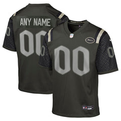 New York Jets Youth 2025 Rivalries Collection Custom Game Jersey Gotham Green - Nike