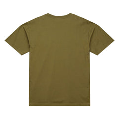 Buffalo Bills Vintage Logo Premium T-Shirt Olive - Mitchell & Ness