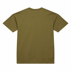 Green Bay Packers Vintage Logo Premium T-Shirt Olive - Mitchell & Ness
