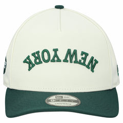 New York Jets New Era Upside Down 9FIFTY A-Frame Snapback Hat Cream - NFL