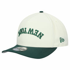 New York Jets New Era Upside Down 9FIFTY A-Frame Snapback Hat Cream - NFL