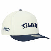 Seattle Seahawks New Era Upside Down 9FIFTY A-Frame Snapback Hat Cream - NFL