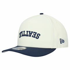 Seattle Seahawks New Era Upside Down 9FIFTY A-Frame Snapback Hat Cream - NFL