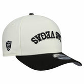 Las Vegas Raiders New Era Upside Down 9FIFTY A-Frame Snapback Hat Cream - NFL