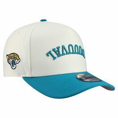 Jacksonville Jaguars New Era Upside Down 9FIFTY A-Frame Snapback Hat Cream - NFL